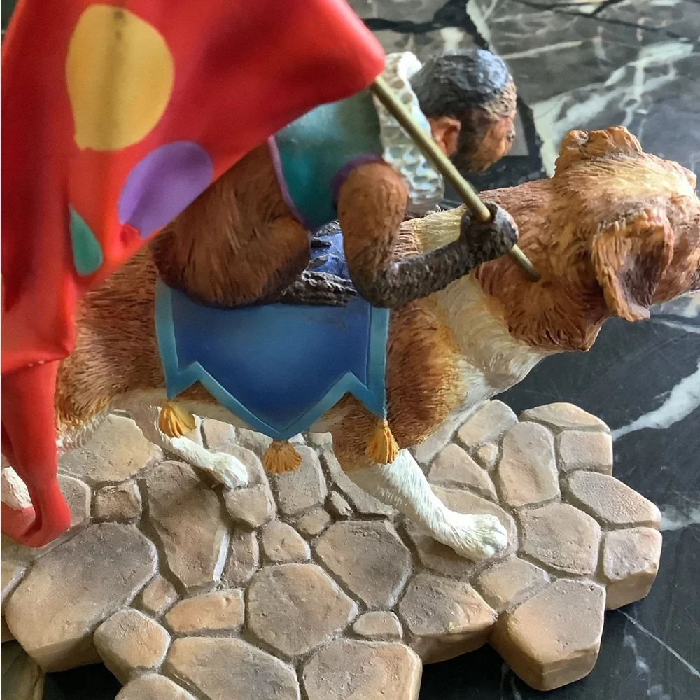 Authentic numbered 6734 thomas blackshear K9 monkey shines figurine